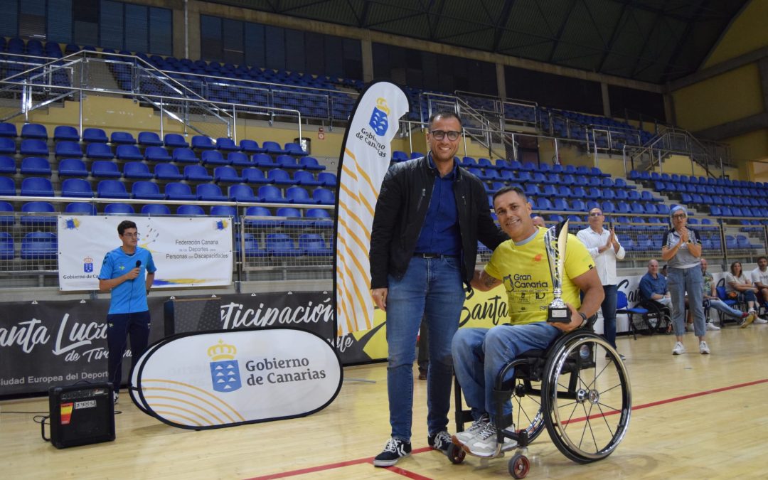 El ADM ECONY Gran Canaria primer campeón de la Copa de Canarias de Baloncesto en Silla de Ruedas.