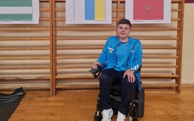 Izan Camacho representa por primera vez a Canarias en la Copa Nacional de Boccia Individual BC4