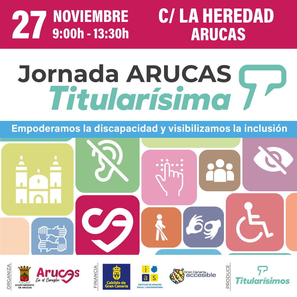 Cartel RRSS Jornada Arucas Titularísima