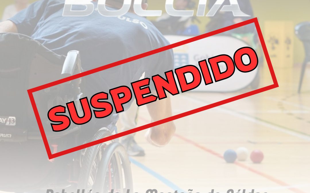 Suspensión de la 5ª jornada de la Liga Canaria de Boccia 25/26
