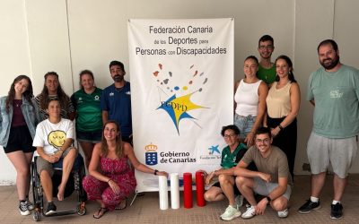 Diez alumnos participan en la primera formación de jueces de slalom en silla de ruedas de Canarias